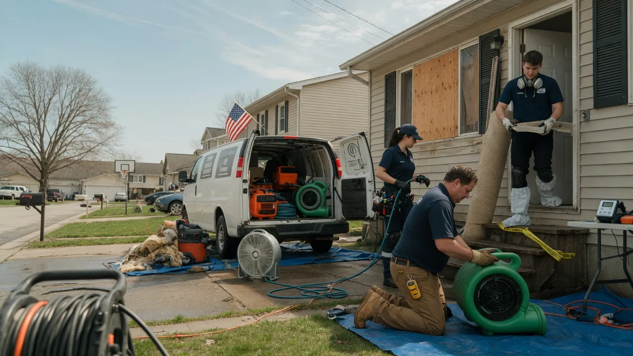 Water Damage Restoration in Louin, MS near me